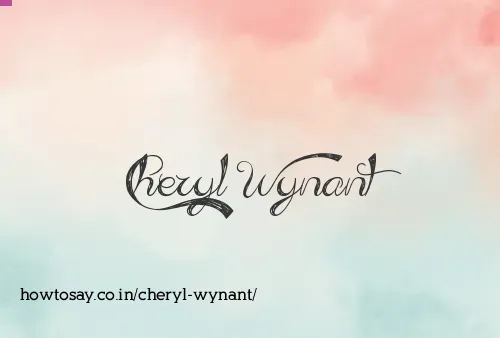 Cheryl Wynant
