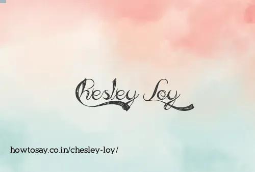 Chesley Loy