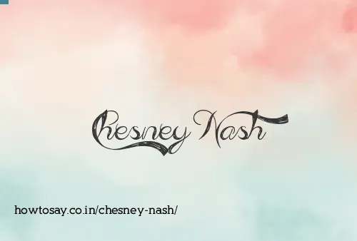 Chesney Nash