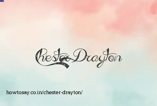 Chester Drayton