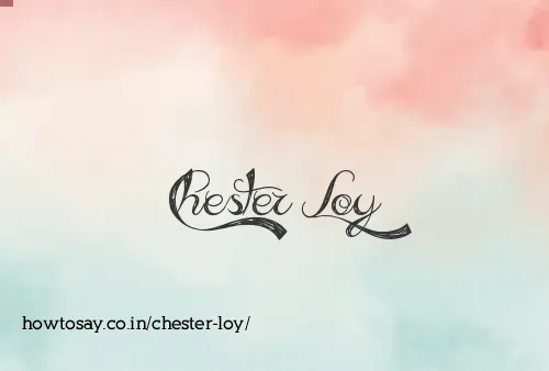 Chester Loy