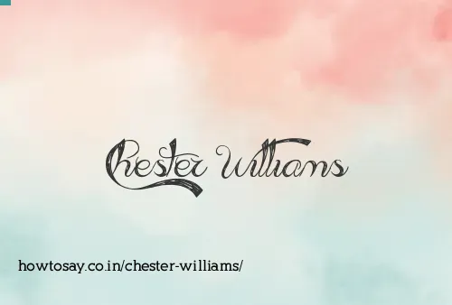 Chester Williams