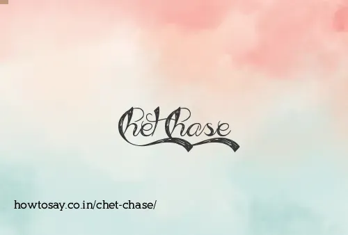 Chet Chase