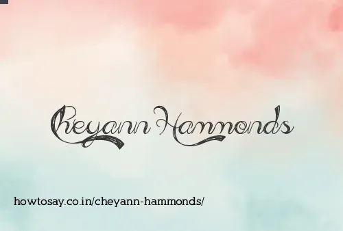 Cheyann Hammonds