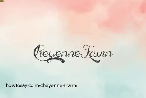 Cheyenne Irwin