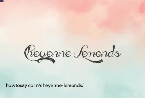 Cheyenne Lemonds