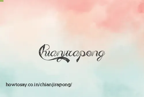 Chianjirapong