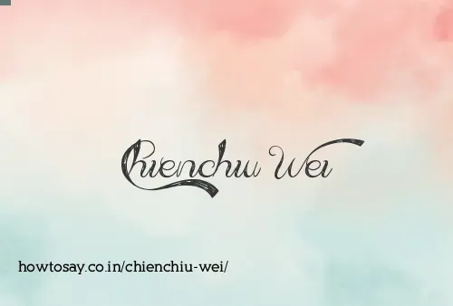 Chienchiu Wei