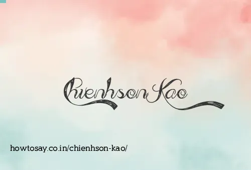 Chienhson Kao