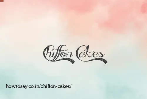 Chiffon Cakes