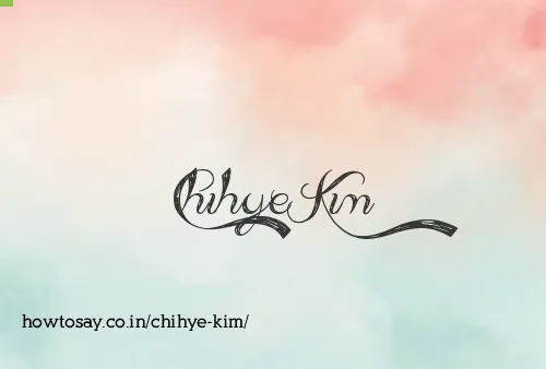 Chihye Kim