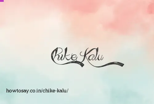 Chike Kalu
