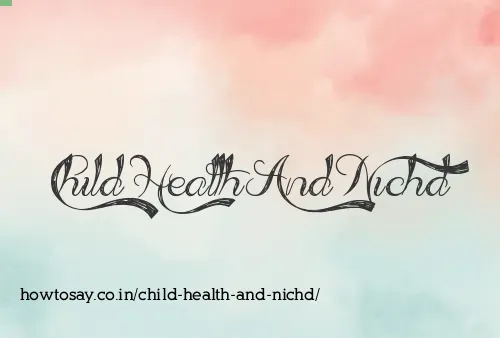 Child Health And Nichd