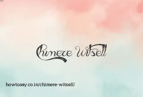 Chimere Witsell