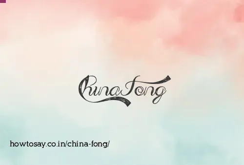 China Fong