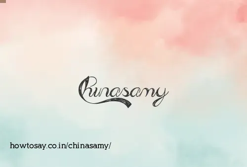 Chinasamy