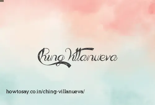 Ching Villanueva