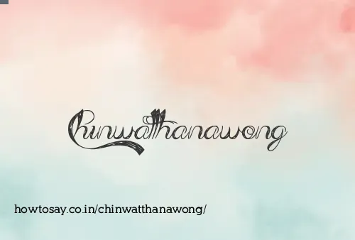 Chinwatthanawong
