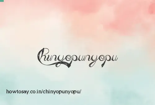 Chinyopunyopu