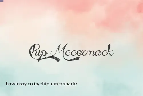 Chip Mccormack
