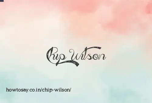 Chip Wilson