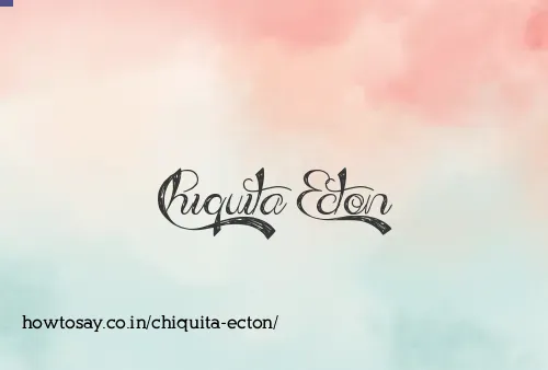 Chiquita Ecton