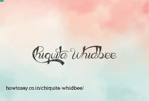 Chiquita Whidbee