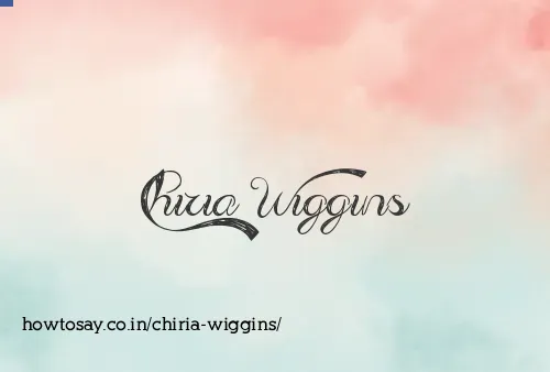 Chiria Wiggins