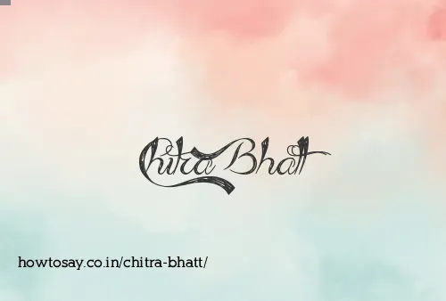 Chitra Bhatt
