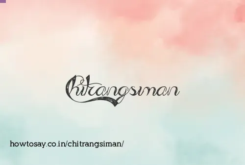 Chitrangsiman