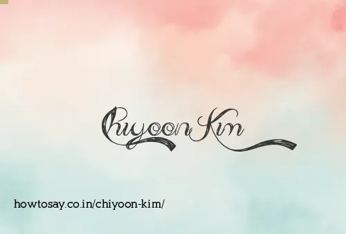 Chiyoon Kim