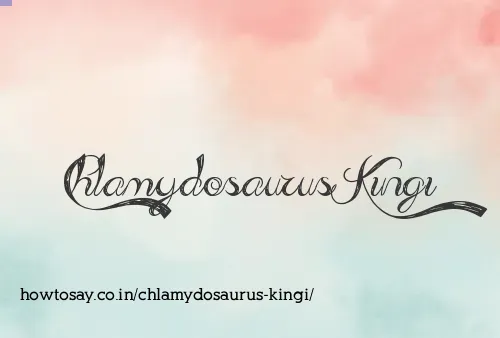 Chlamydosaurus Kingi