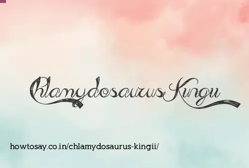 Chlamydosaurus Kingii