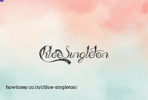 Chloe Singleton