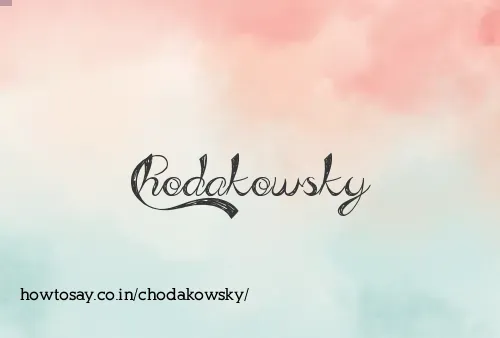 Chodakowsky