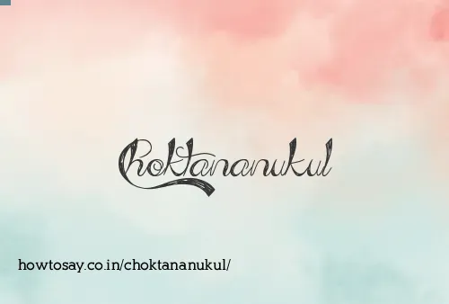 Choktananukul