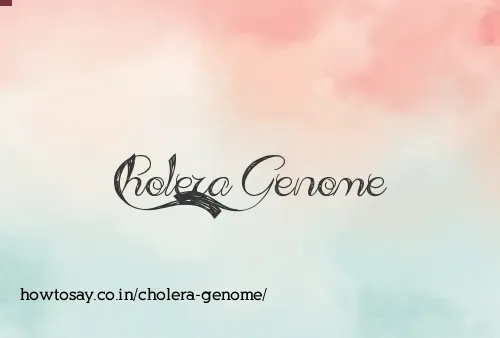 Cholera Genome