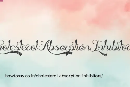 Cholesterol Absorption Inhibitors
