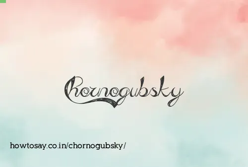 Chornogubsky