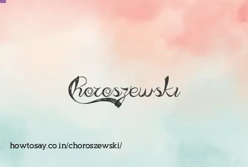 Choroszewski