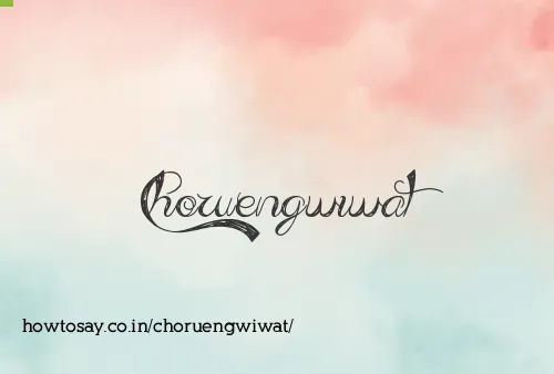 Choruengwiwat