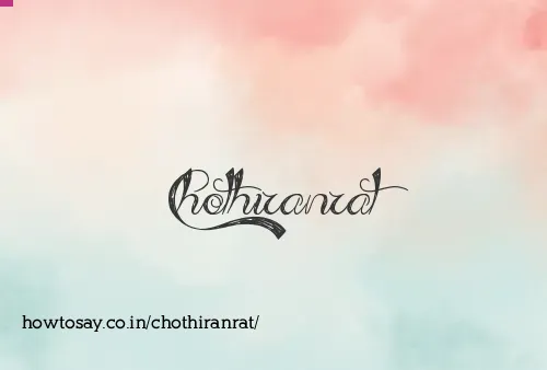 Chothiranrat