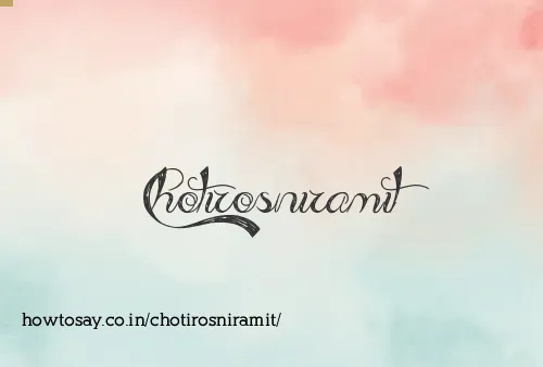 Chotirosniramit
