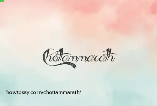Chottammarath