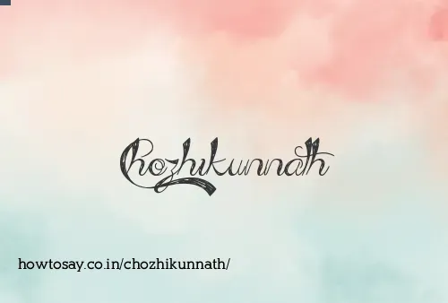 Chozhikunnath