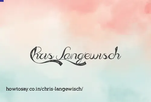 Chris Langewisch