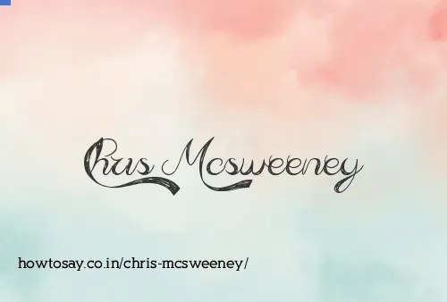 Chris Mcsweeney