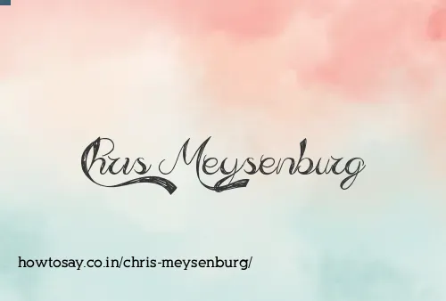 Chris Meysenburg