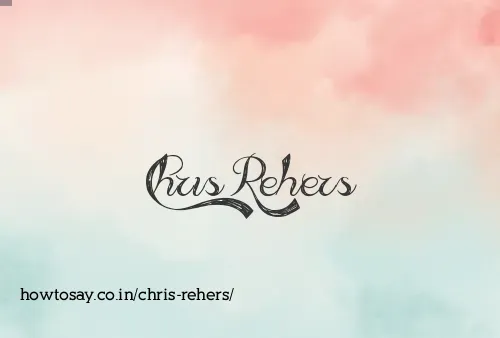 Chris Rehers