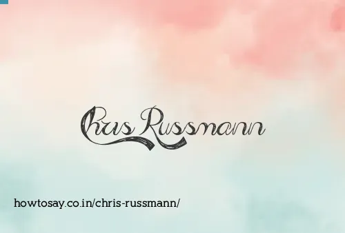 Chris Russmann